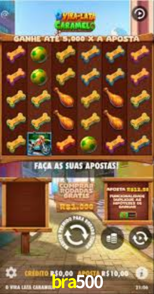 Login rápido no app bra500